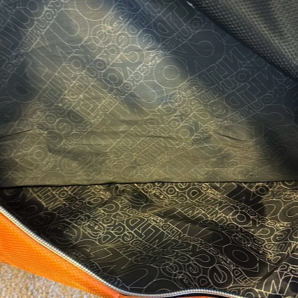 Ecko Unltd. Ecko Unlimited Orange Blue‎ 28-inch Large Rolling Duffel Bag